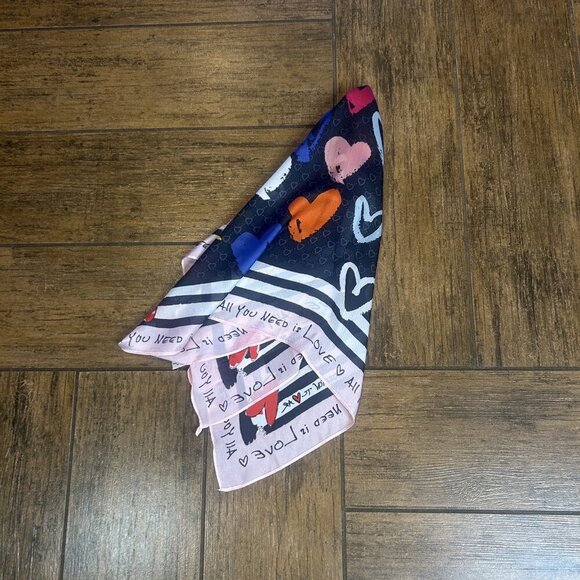 Brighton Color of Love Designed by Tom Clancy Square Scarf 24" Square - Picture 4 of 8